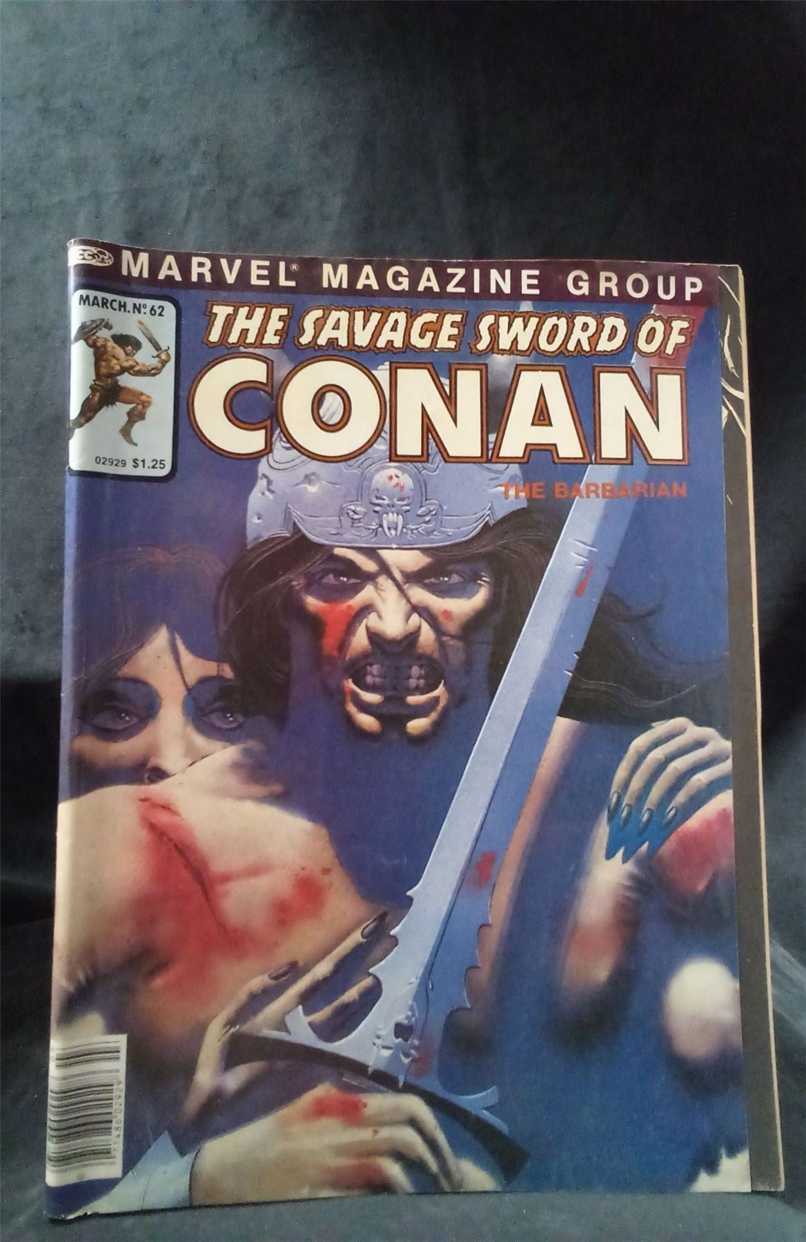 The Savage Sword of Conan #62 1981 Marvel Comics Comic Book