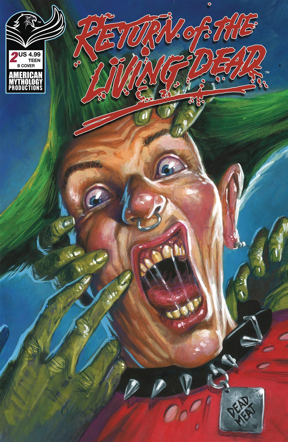 Return Of The Living Dead #2 Cvr B Maitland Painted American Mythology Productions Comic Book