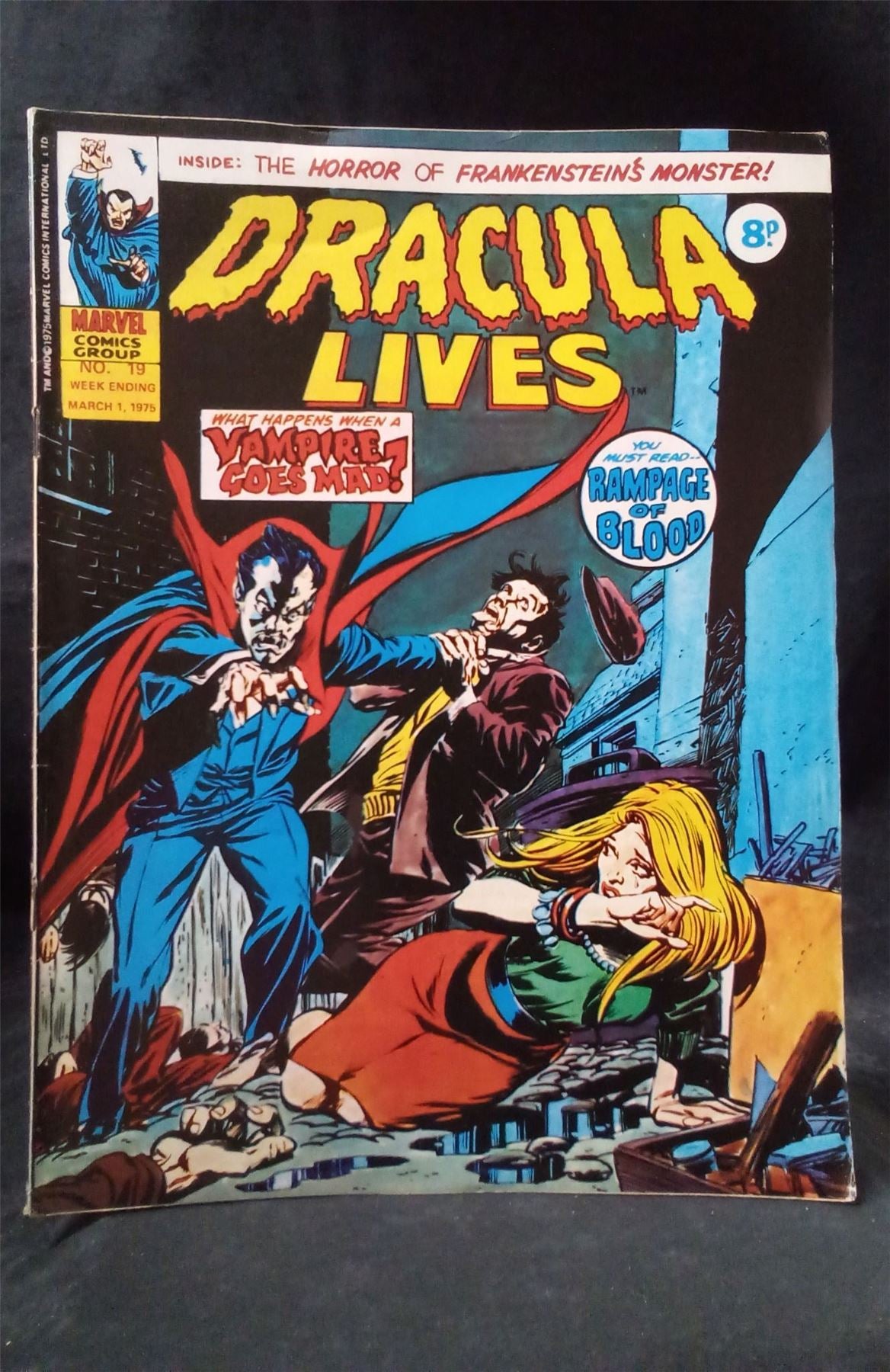 Dracula Lives #19 1975 Marvel Comics Comic Book – JAF Comics