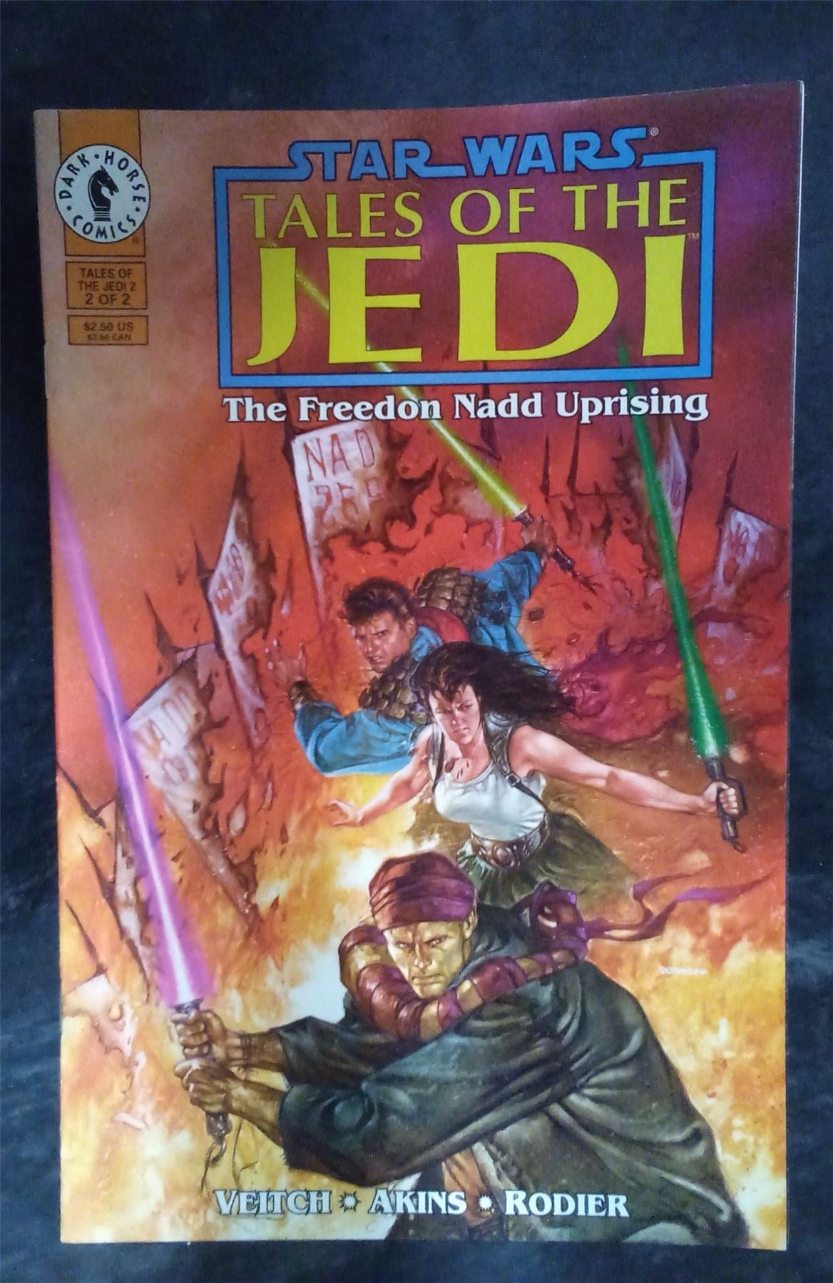 Star Wars: Tales of the Jedi: The Freedon Nadd Uprising #2 1994 Dark Horse Comic Book
