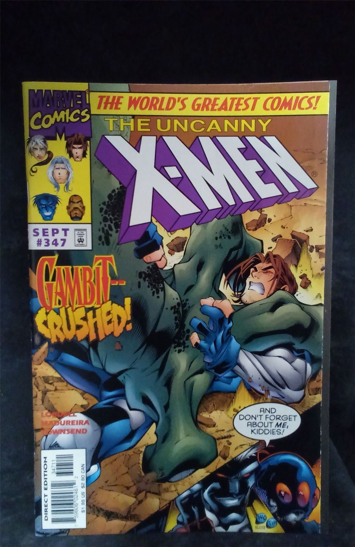 The Uncanny X-Men #347 1997 Marvel Comics Comic Book