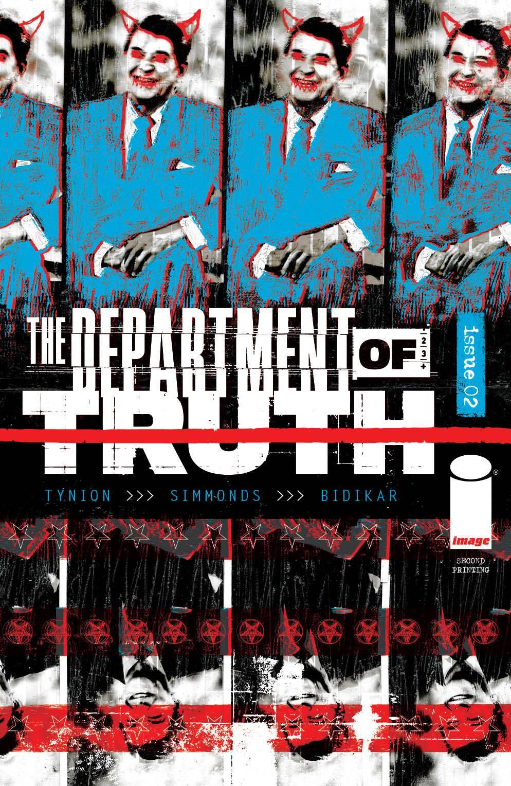 Department Of Truth #2 2nd Ptg (mr) Image Comics Comic Book