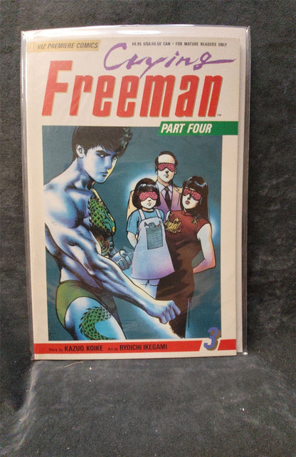Crying Freeman Part 4 #3 1992 viz Comic Book viz Comic Book