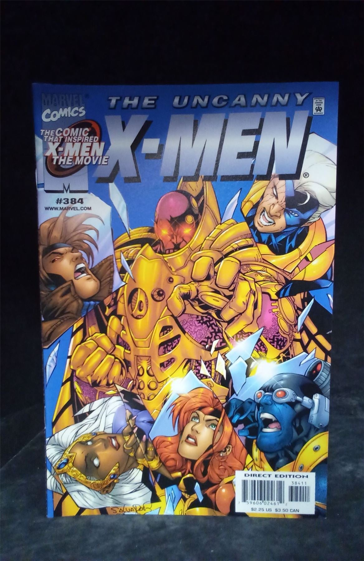 The Uncanny X-Men #384 2000 Marvel Comics Comic Book
