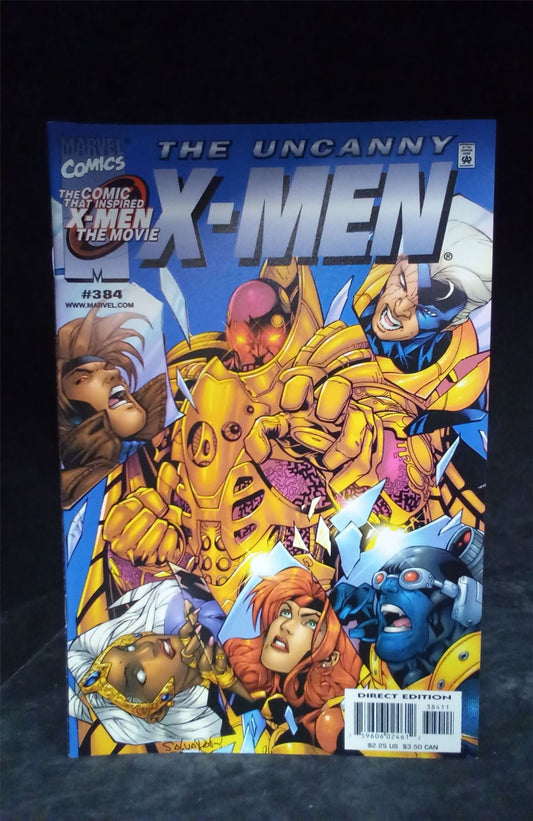 The Uncanny X-Men #384 2000 Marvel Comics Comic Book