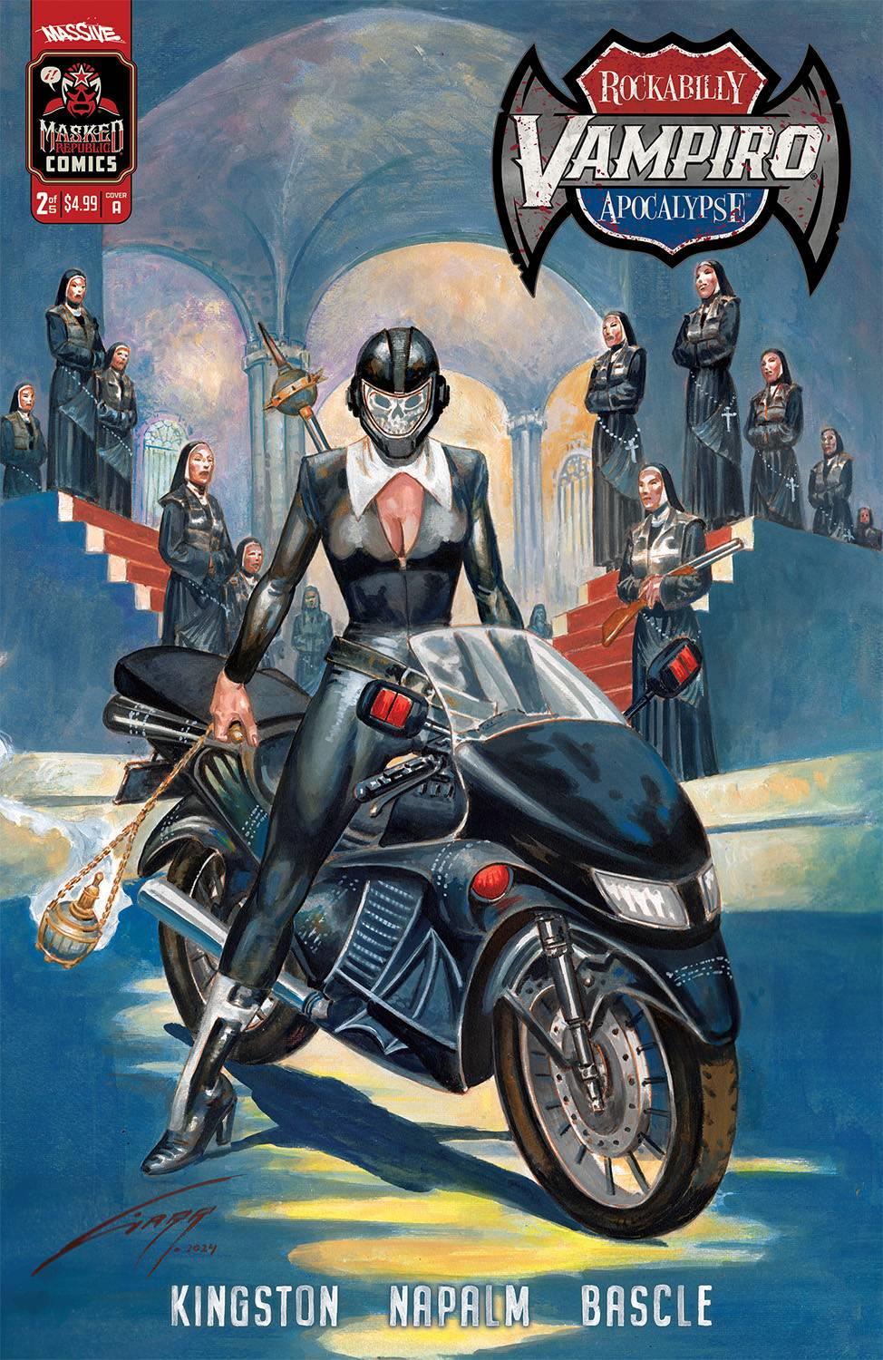 Vampiro Rockabilly Apocalypse #2 Cvr A Gallur Massive Comic Book 2024