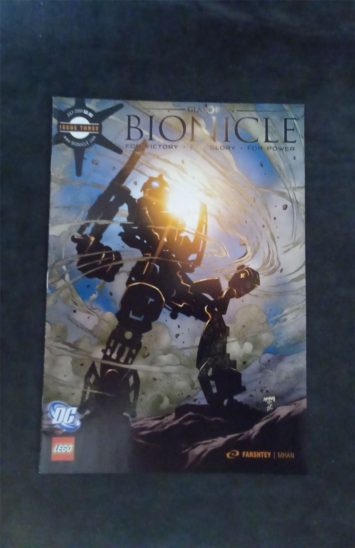 Bionicle:  Glatorian #3 2009 dc-comics Comic Book dc-comics Comic Book dc-comics Comic Book