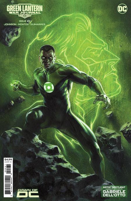 Green Lantern War Journal #2 Cvr D Gabriele Dell Otto Artist Spotlight Card Stock Var DC Comics Comic Book