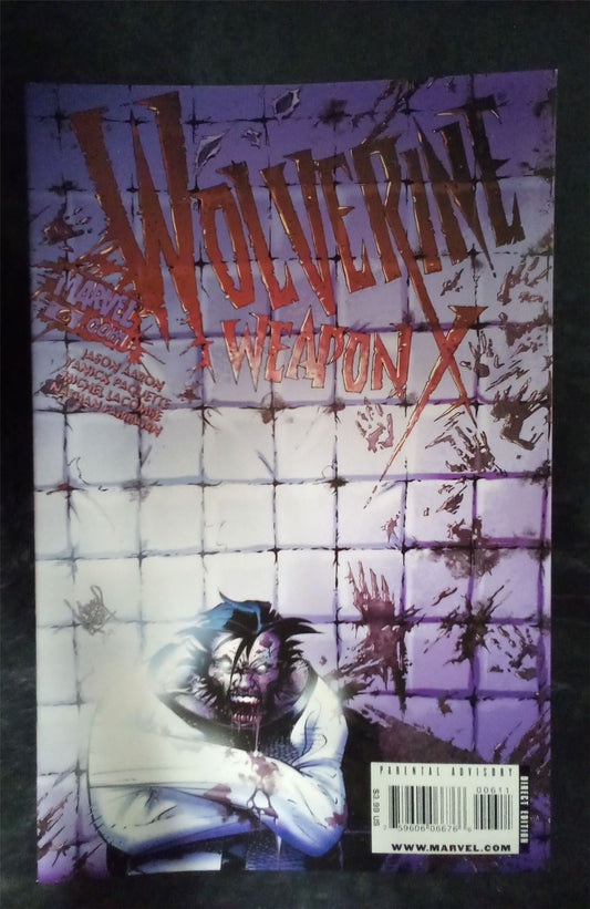 Wolverine Weapon X #6 Adam Kubert Variant 2009 Marvel Comics Comic Book
