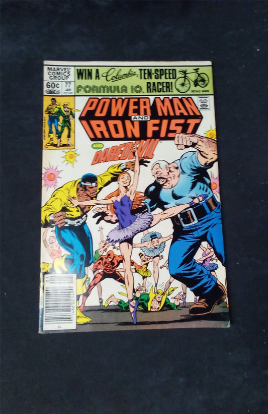 Power Man and Iron Fist #77 1982 marvel Comic Book