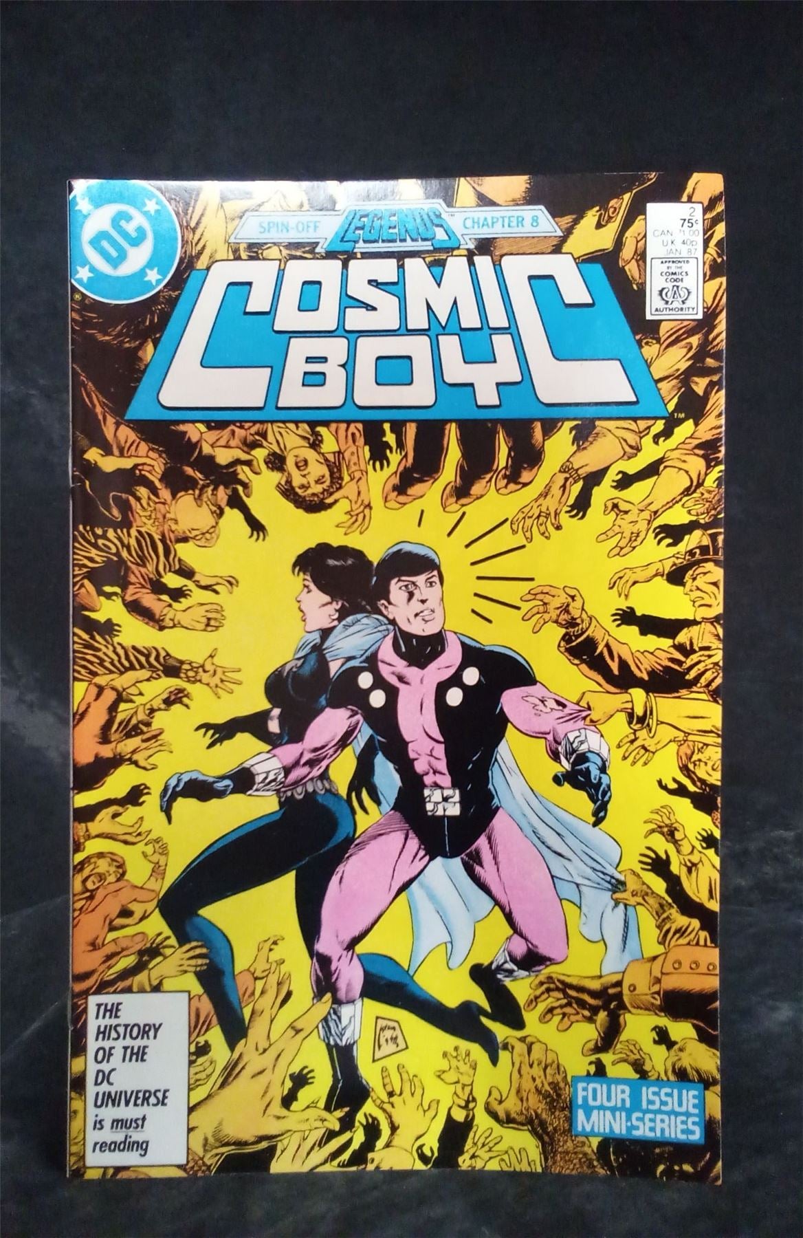 Cosmic Boy #2 1987 DC Comics Comic Book