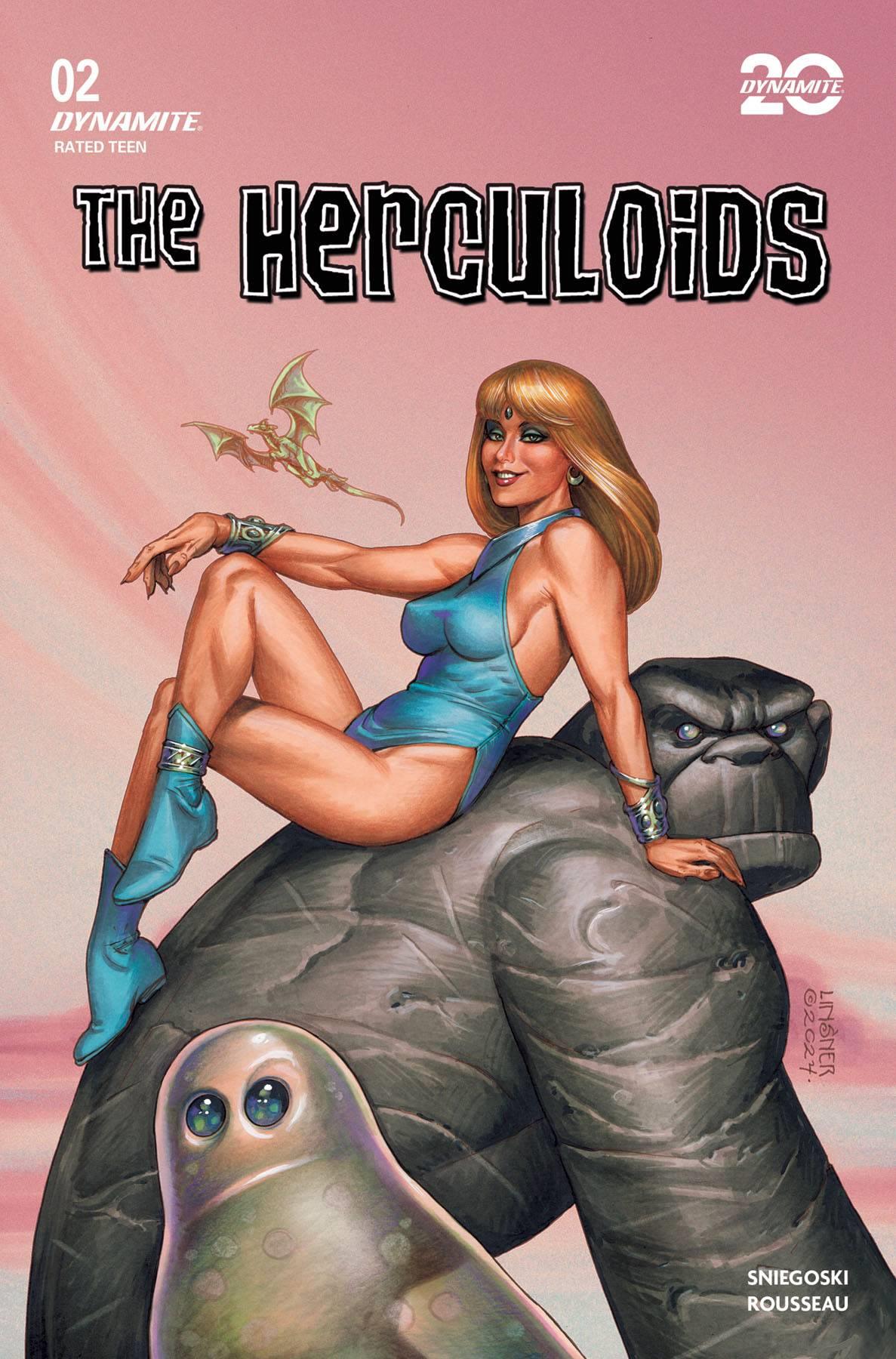 Herculoids #2 Cvr B Linsner Dynamite Comic Book