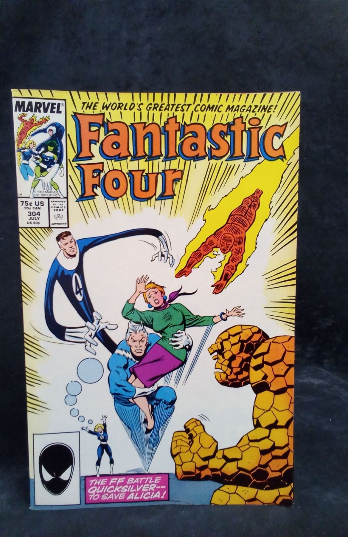 Fantastic Four #304 1987 Marvel Comics Comic Book
