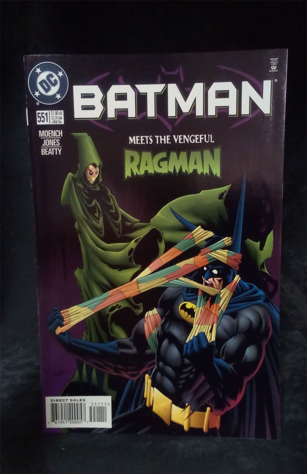 Batman #551 1998 DC Comics Comic Book