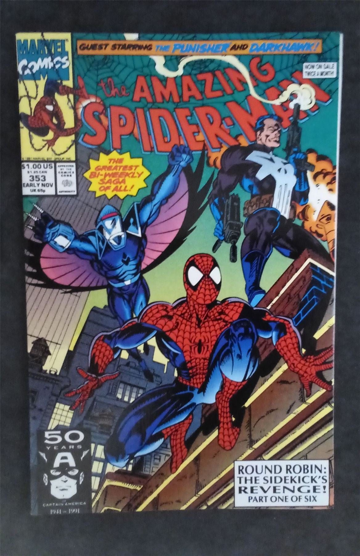 The Amazing Spider-Man #353 1991 marvel Comic Book