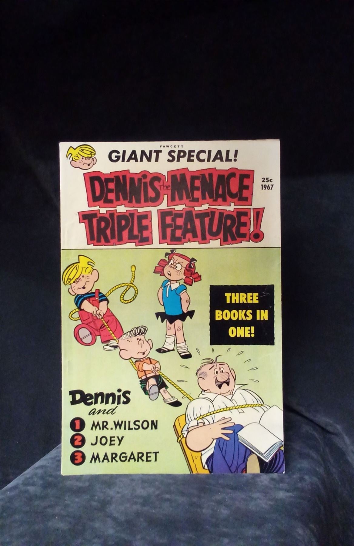 Dennis the Menace Giant #46 fawcett-publications Comic Book