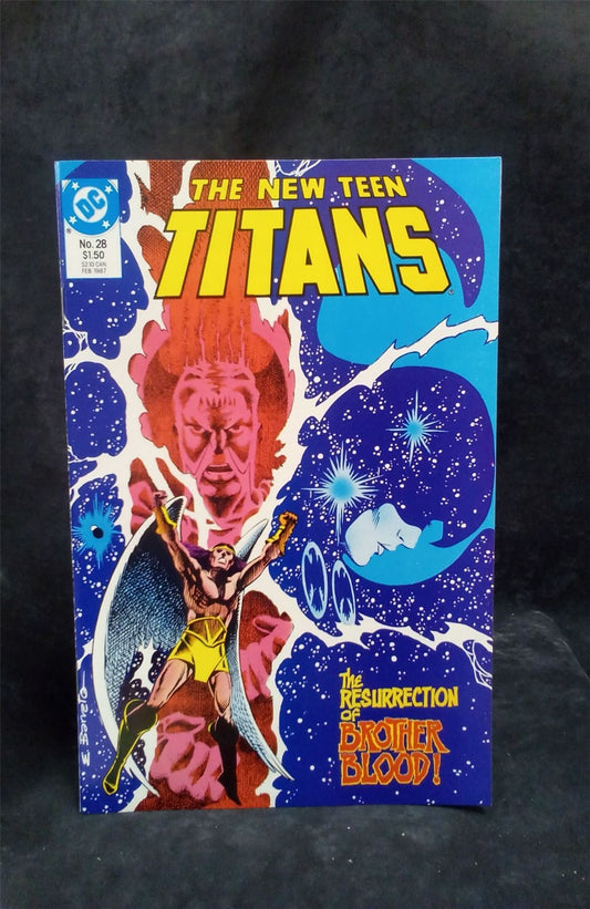 The New Teen Titans #28 1987 DC Comics Comic Book