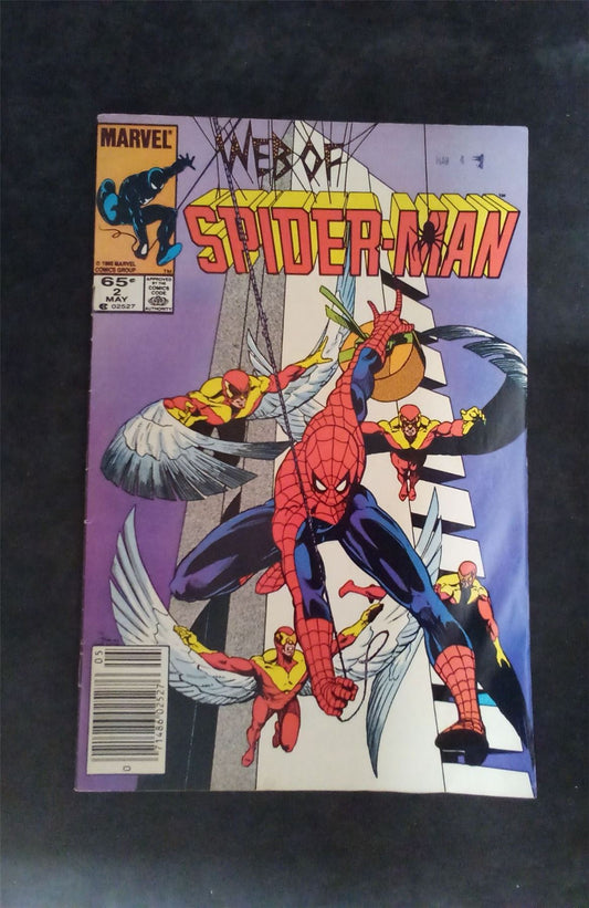 Web of Spider-Man #2 1985 marvel Comic Book