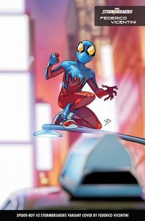 Spider-boy #3 Federico Vicentini Stormbreakers Var (Federico Vicentini Stormbreakers Var) Marvel Prh Comic Book 2024