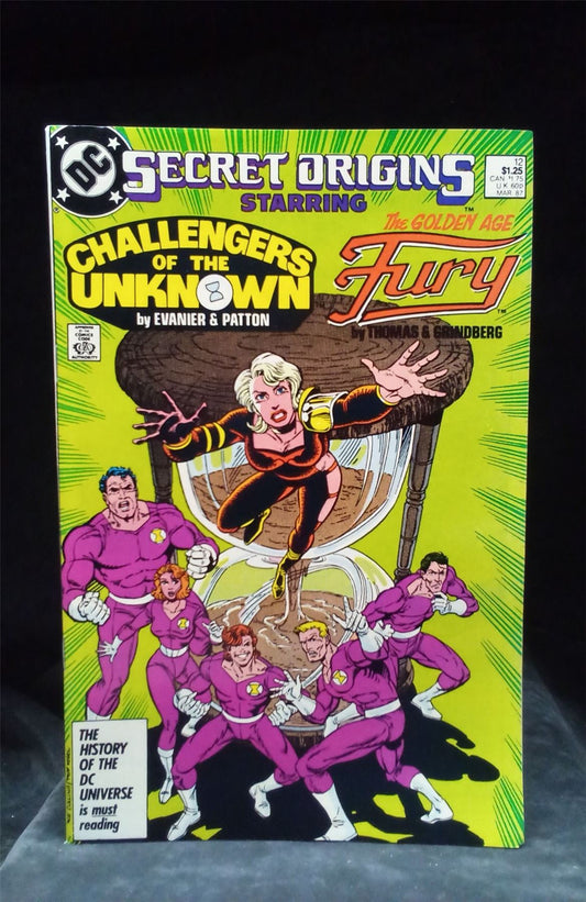 Secret Origins #12 1987 DC Comics Comic Book