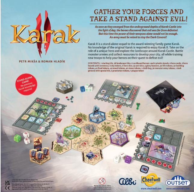 Karak II  By Outset Media Board Game