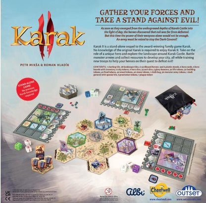 Karak II  By Outset Media Board Game