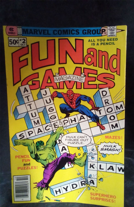 Fun and Games Magazine #2 1979 Marvel Comics Comic Book
