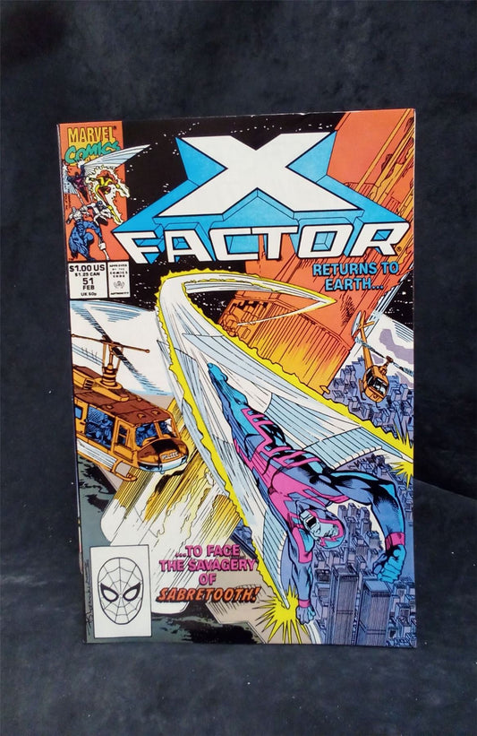 X-Factor #51 1990 Marvel Comics Comic Book