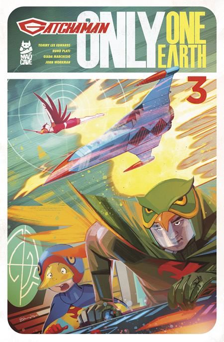 GATCHAMAN ONLY ONE EARTH #3 (OF 4)  Mad Cave Studios Comic Book 2025