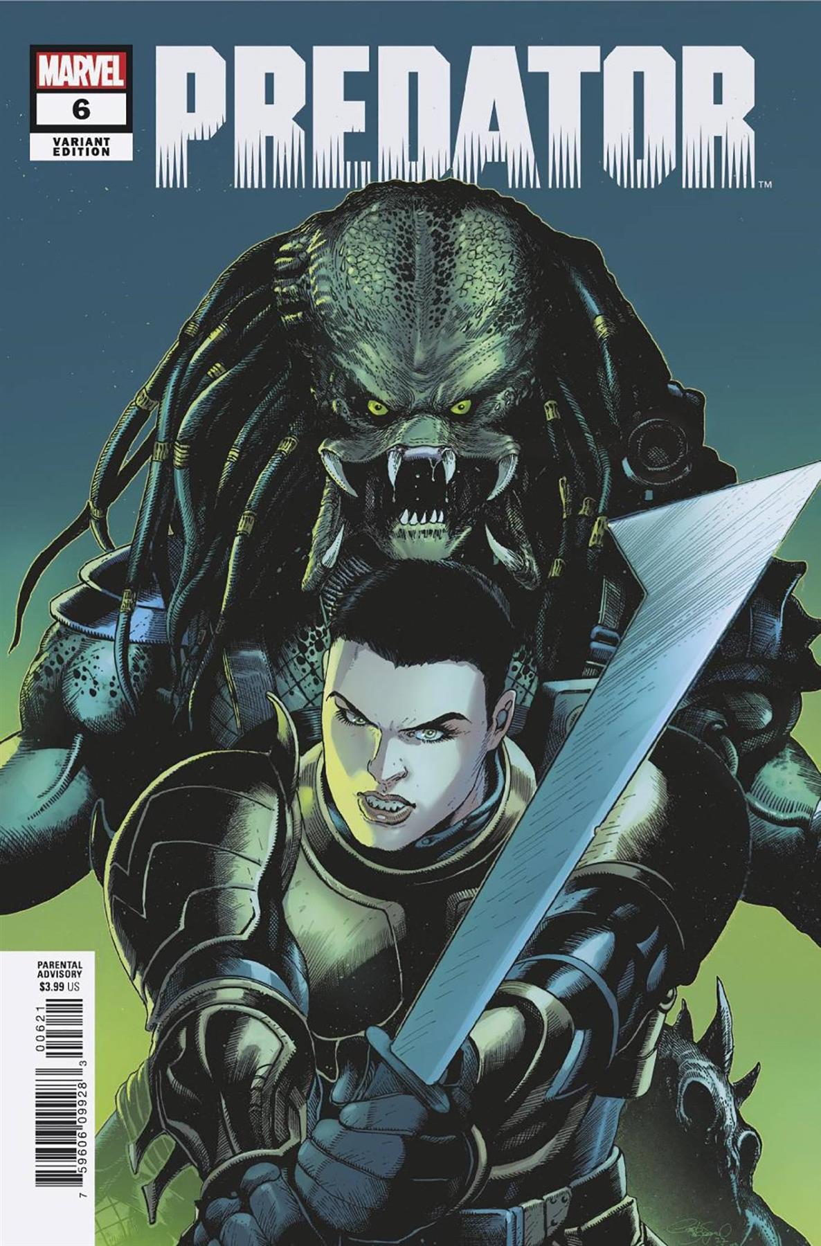 Predator #6 Artist Var (Artist Var) Marvel Prh Comic Book 2023