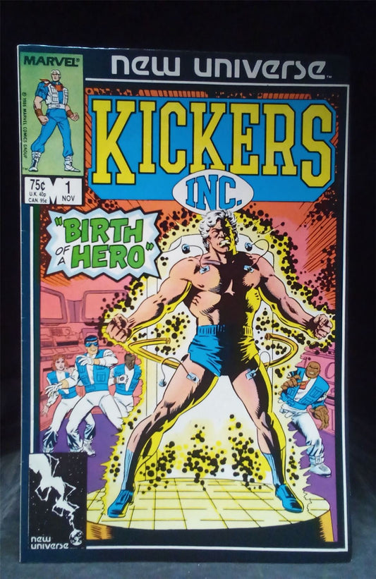 Kickers, Inc. #3 1987 Marvel Comics Comic Book