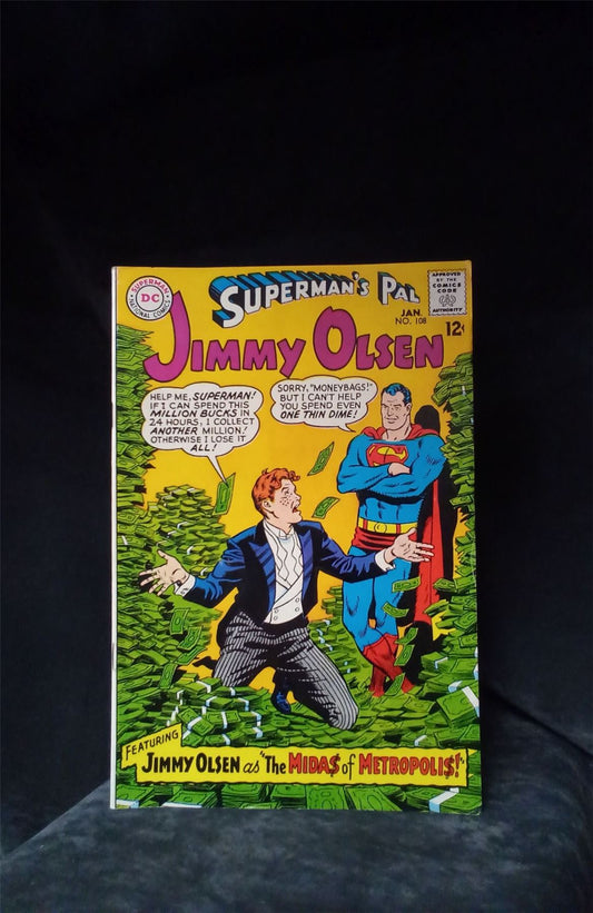 Superman&#039;s Pal, Jimmy Olsen #108 1968 DC Comics Comic Book