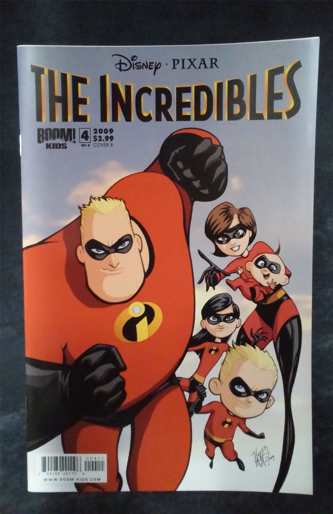 The Incredibles: Family Matters #4 Cover B 2009 Boom Studios Comic Book