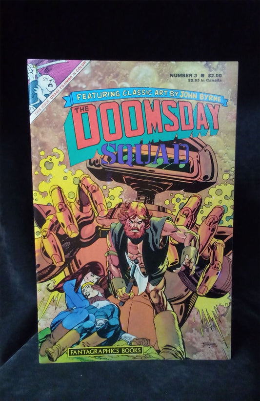Doomsday Squad #3 1986 Fantagraphics Comic Book