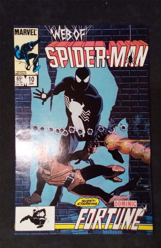 Web of Spider-Man #10 Direct Edition 1986 marvel Comic Book