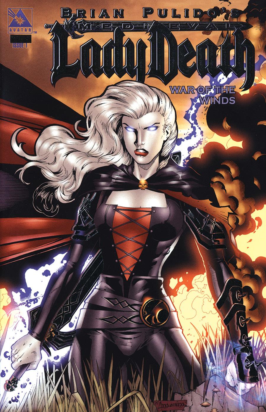 Medieval Lady Death Platinum B Bag Set (5ct) Boundless Comics Comic Book
