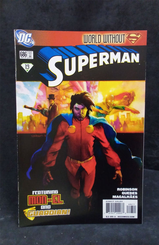 Superman #686 2009 DC Comics Comic Book