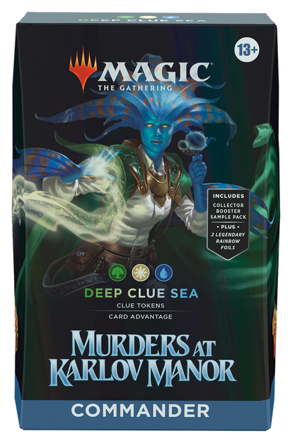 Magic the Gathering Murders at Karlov Manor Commander Deck ( 4 Types )