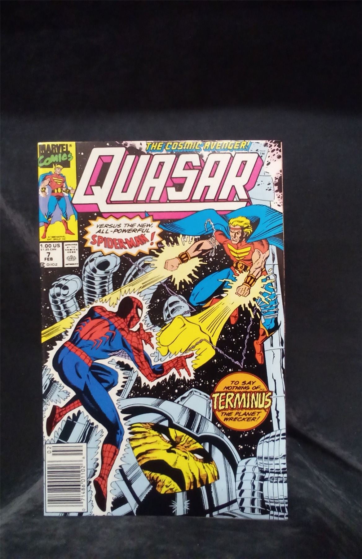Quasar #7 1990 Marvel Comics Comic Book
