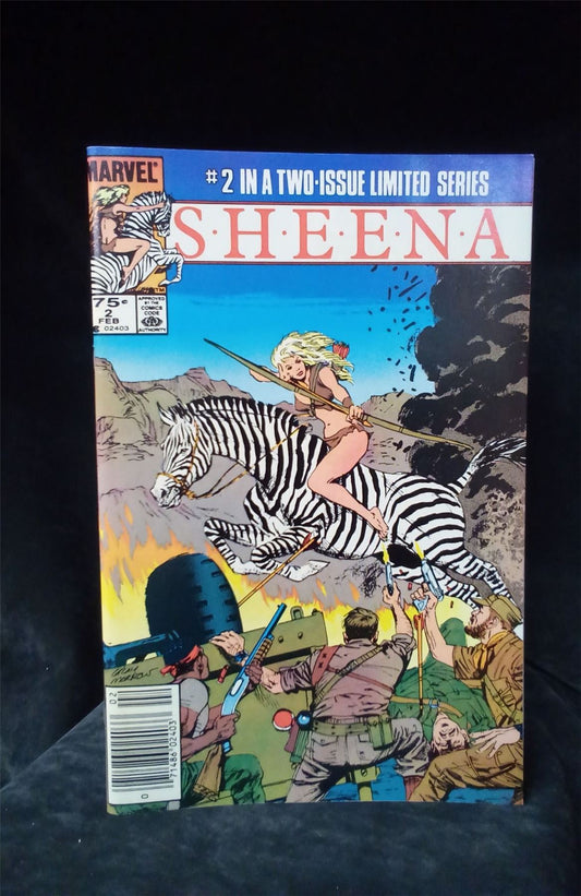 Sheena #2 1985 Marvel Comics Comic Book