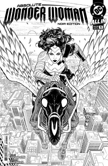 Absolute Wonder Woman Noir Edition #1 (one Shot) Cvr A Hayden Sherman DC Comics Comic Book