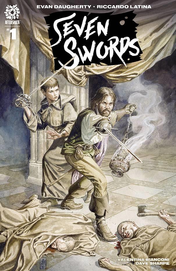 Seven Swords #1 15 Copy Jones Incv Aftershock Comics Comic Book