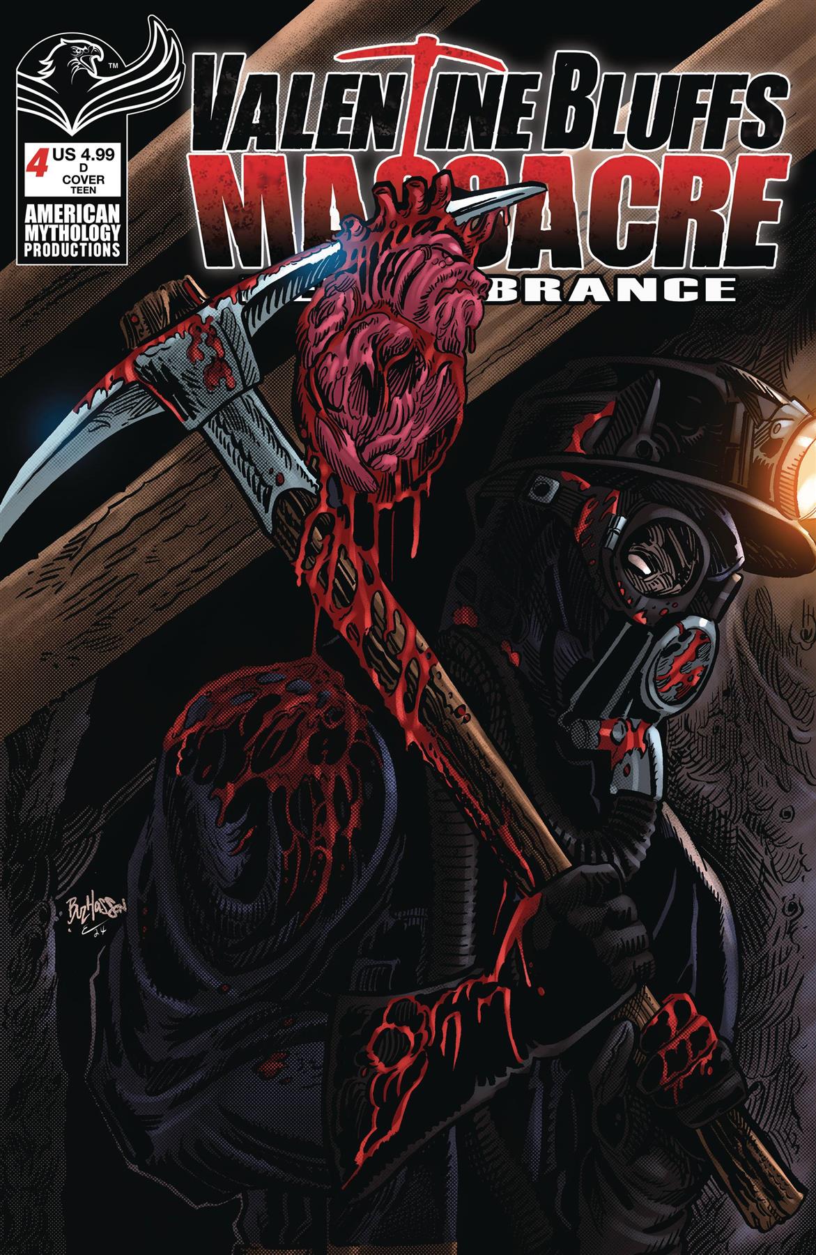 Valentine Bluffs Massacre Remembrance #1 Cvr D Hasson (mr) American Mythology Productions Comic Book