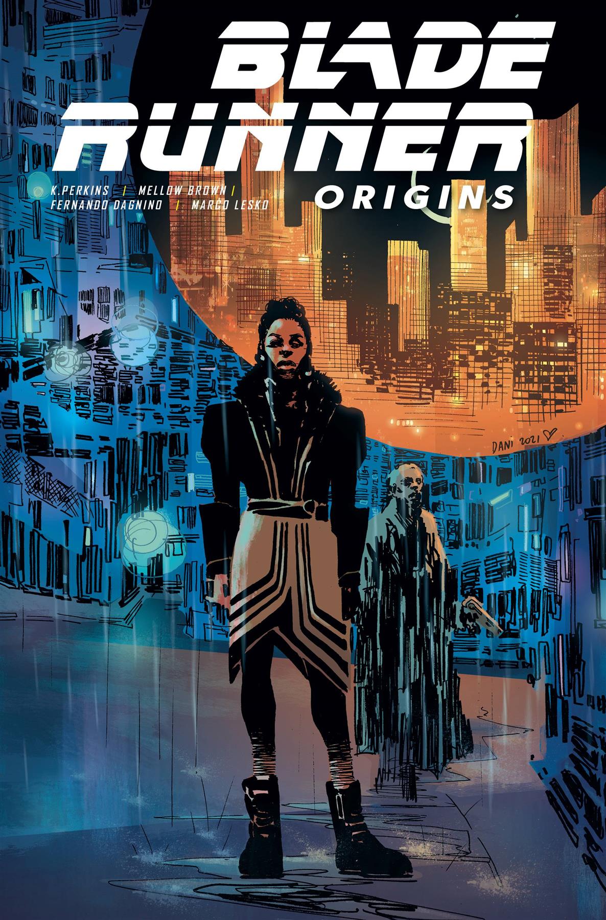 Blade Runner Origins #10 Cvr A Strips (mr) Titan Comics Comic Book