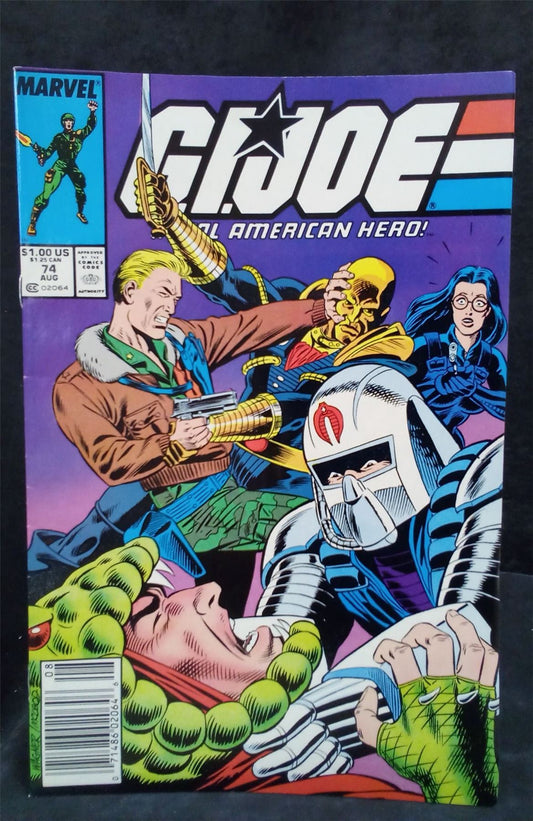 G.I. Joe: A Real American Hero #74 1988 Marvel Comics Comic Book