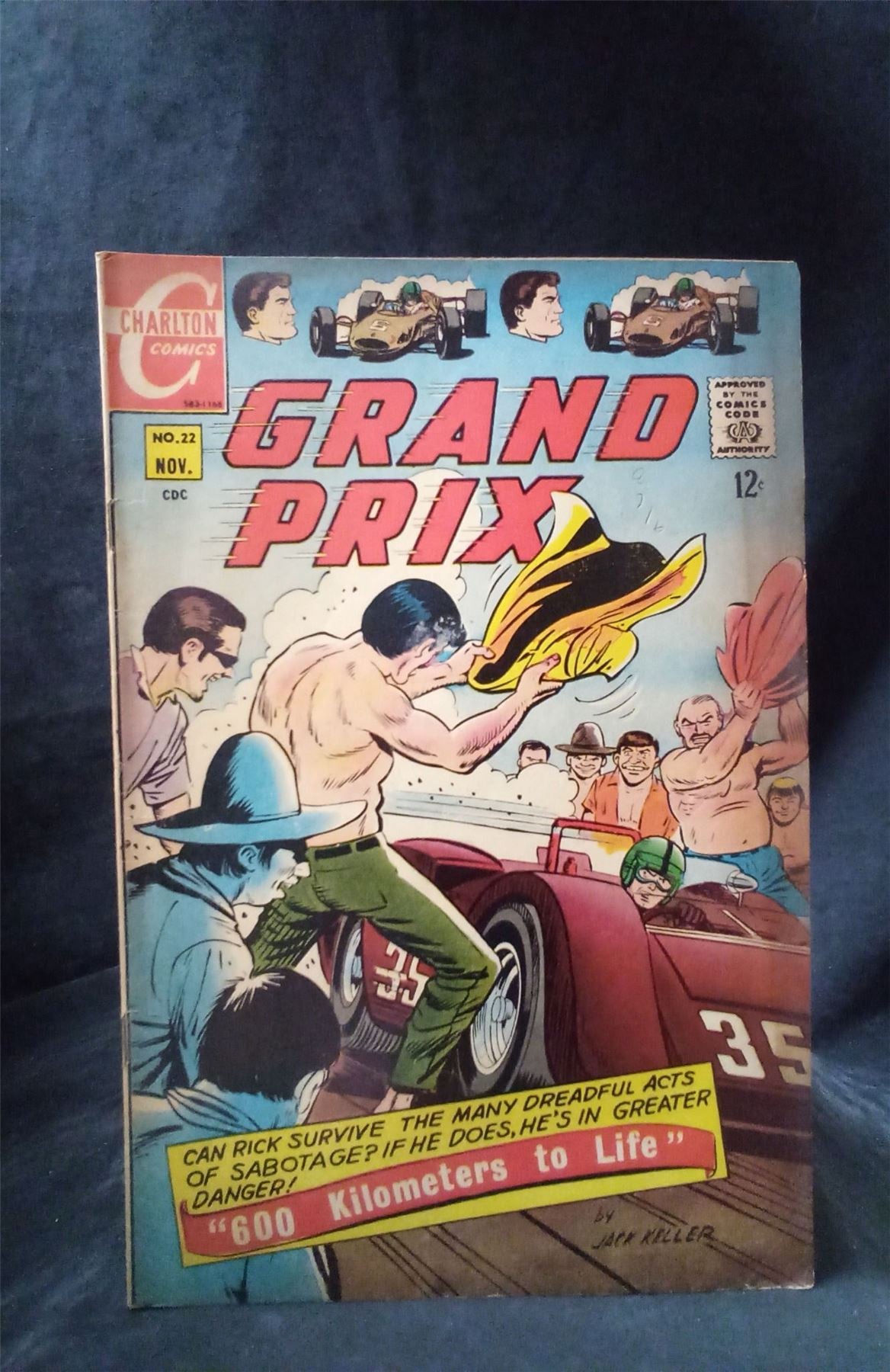 Grand Prix #22 charlton Comic Book