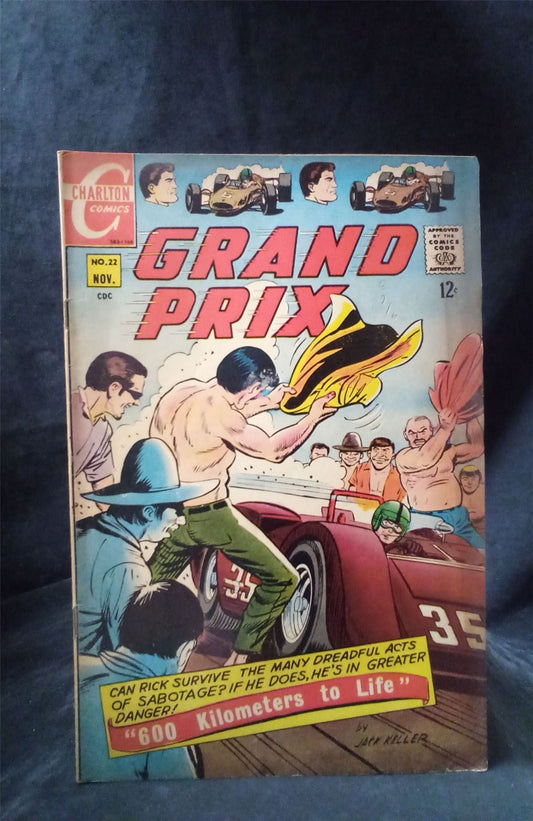 Grand Prix #22 charlton Comic Book