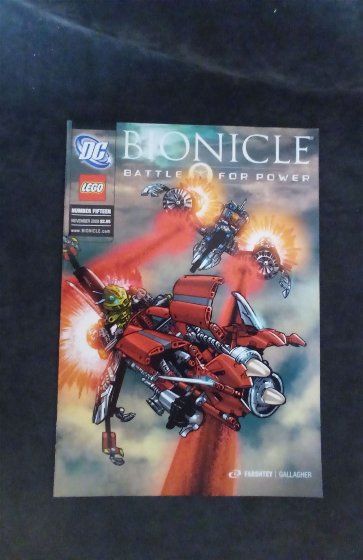 Bionicle Ignition #15 2008 dc-comics Comic Book dc-comics Comic Book
