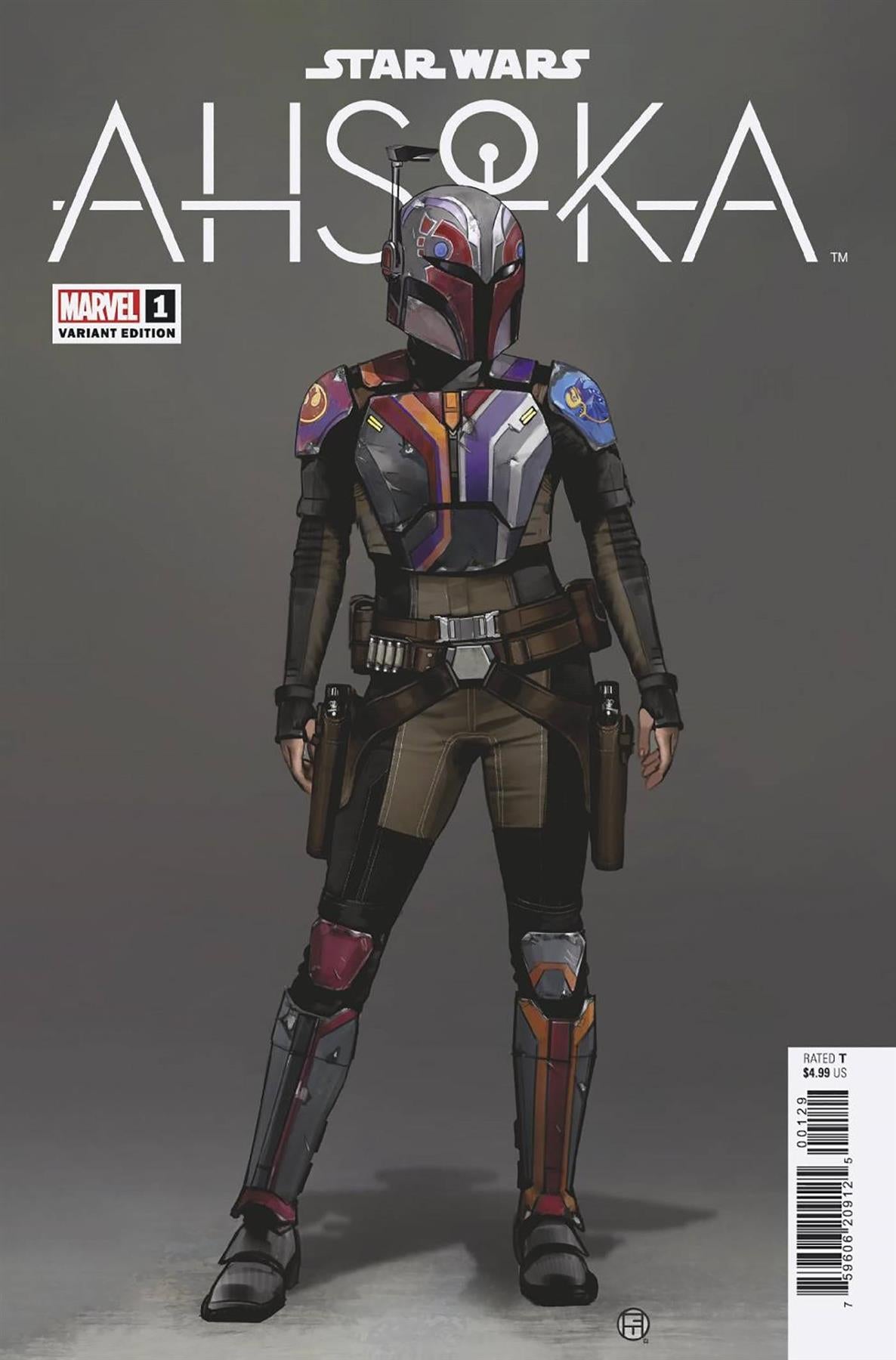 Star Wars Ahsoka #1 10 Copy Incv Concept Art Var Marvel Prh Comic Book