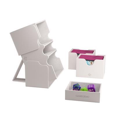 Stronghold Deck Box 200+ XL White TCG Gamegenic